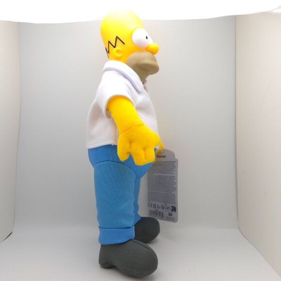 Jakks Pacific Homer The Simpsons 10" Plush 2024 17546 New Sealed - Picture 11 of 11